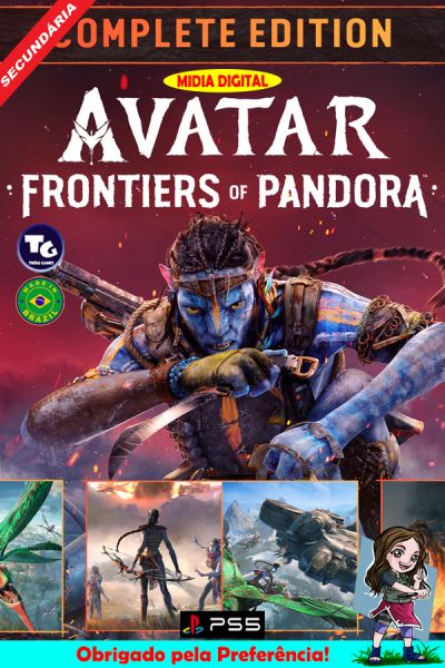 *Alugado 18/02 - Avatar Frontiers of Pandora Complete Edition + Todas as DLCs - PS5 - Secundaria*