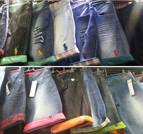 10 Peças - Bermudas Jeans Masculinas ** 34 ao 48