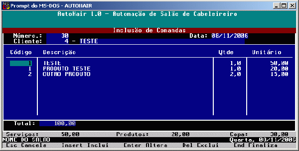 AutoHair - Automação de Salão de Cabeleireiro