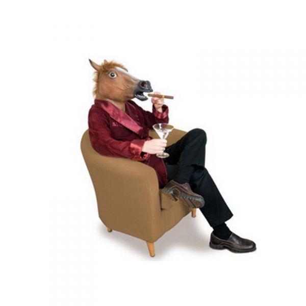 Máscara Cabeça de Cavalo Assustadora AF0014