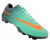 Chuteira Nike Mercurial Verde Água e Preto MOD:11755