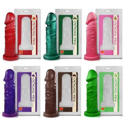 Prótese Maciça Com Aroma 15,3 X 4Cm Sexy Fantasy