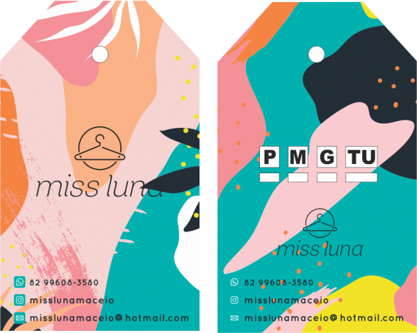 Tag (Frente e Verso)