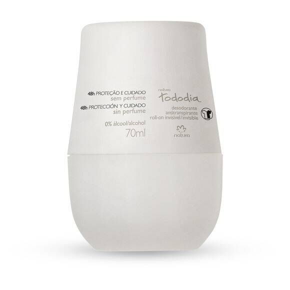 Desodorante Antitranspirante Roll-on Sem Perfume Tododia