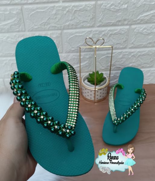 Havaianas top verde frescor