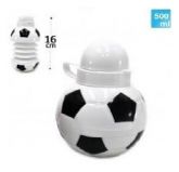 Garrafa Squeeze De Plástico Bola de Futebol 500ml