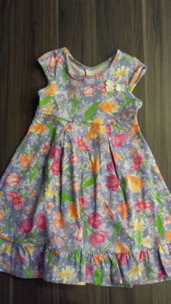 Vestido Floral Regata - Boca Grande 4 anos