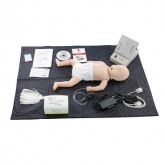 Manequim Corpo Int. Neonatal p/ Práticas de RCP com Painel Eletrônico  Bolsa de Transporte CS/SK0036