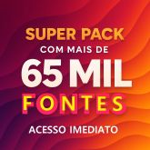 Super Pack Com +65.000 Fontes Para Artes Profissionais - VERSÃO: ARC60