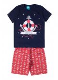 Conjunto Infantil Menino Marinho