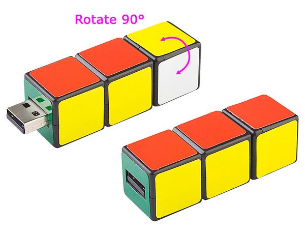 Pen drive Cubo Mágico - 8GB*