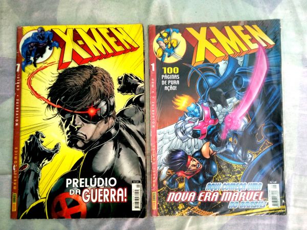 X-MEN #1-7-PRIMEIRA SÉRIE-PANINI