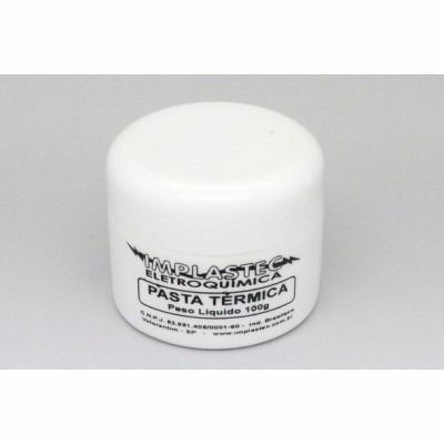 Pasta Térmica de Silicone Branca - Pote 100g