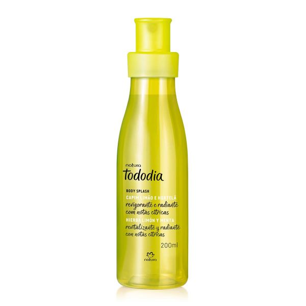 Tododia Capim Limão e Hortelã body splash colônia - 200ml