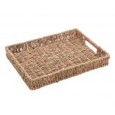 Bandeja de sisal 30x22x4cm