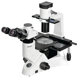 Microscópio Biológico Trinocular Invertido com Aumento de 40x até 400x Objetiva-CS/AT-TNB-51T-PL
