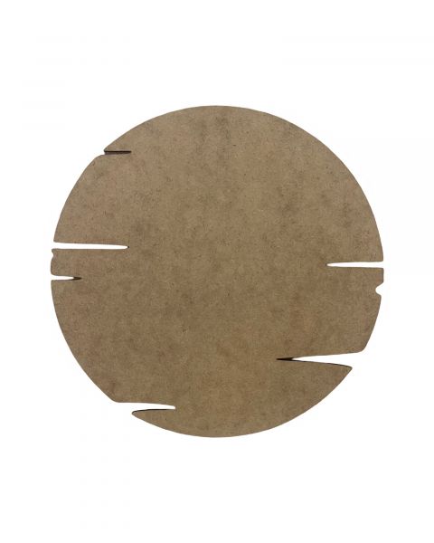 CÓD-PCD06 PLACA RUSTICA REDONDA 30X30