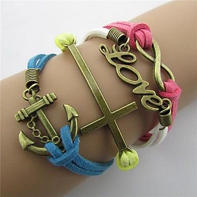 Pulseira Artesanal, em Couro, Frete Gátis.