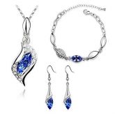 z&amp;X® austríaco jóias fashion cristal de diamante feminina conjunto 1083 #00763867