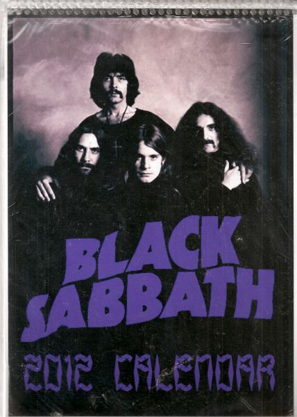 Calendário Black Sabbath - 2012