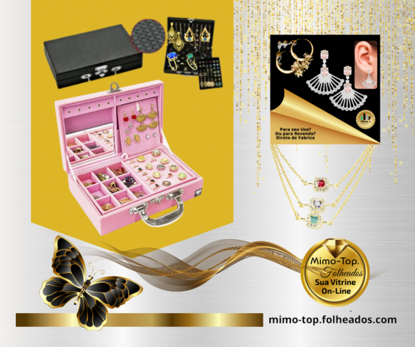 SemiJóias folheados Top