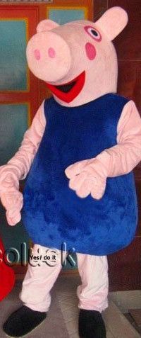 George Pig Mascote