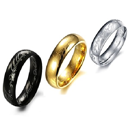 Anel Grosso Personalizado Aço