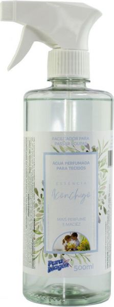 Águas para tecido de lençóis aconchego - 500 ml com spray