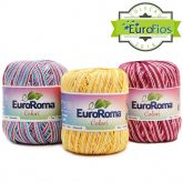 Barbante EuroRoma Colori Mesclado N°4 - 200g cada(Informar cor,numeração na caixa de mensagem)