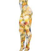 Calça legging  com Pezinho