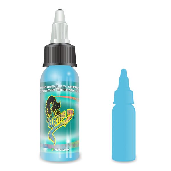 Tinta Azul Bebê Electric Ink - 30 ml