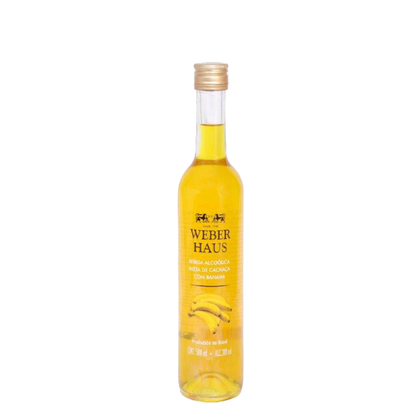 Bebida mista de Cachaça com Banana - 500ml