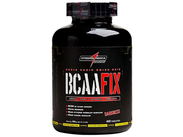 BCAA Fix Darkness (400 Tabletes) - IntegralMedica