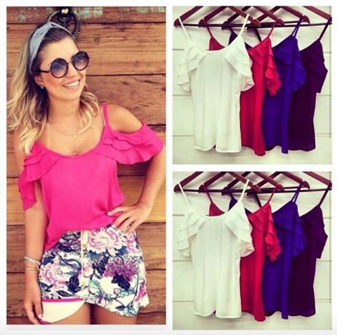 Blusa Manga Borboleta