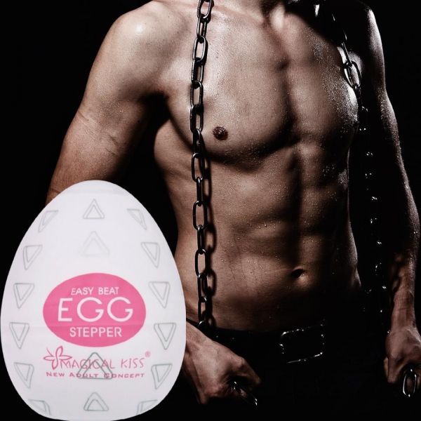 MASTURBADOR MASCULINO EGG STEPPER MAGICAL KISS