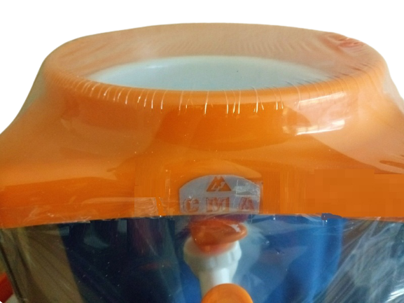 Bebedouro Suporte Inox CMA P/galão na cor Laranja