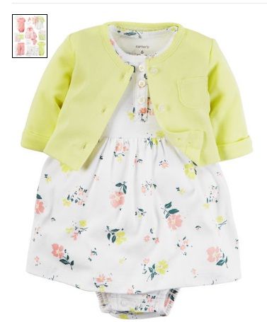 Conjunto vestido e Cardigan