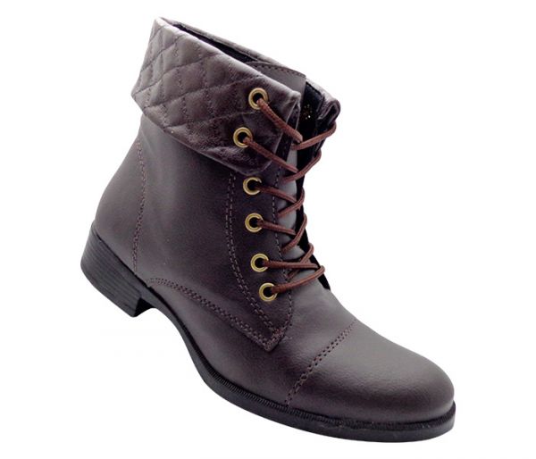 Bota Feminina Café