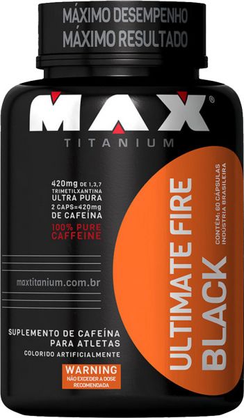 ultimate fire black 60 caps