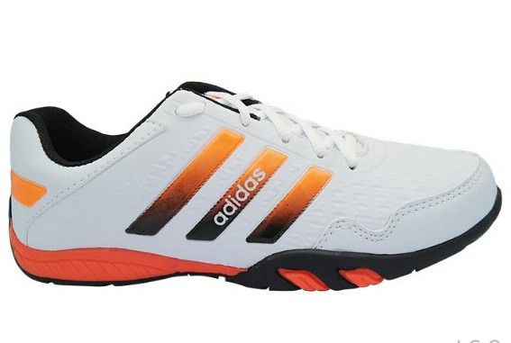 Tênis Adidas F500 Branco e Laranja MOD:12043 [1ª Linha]