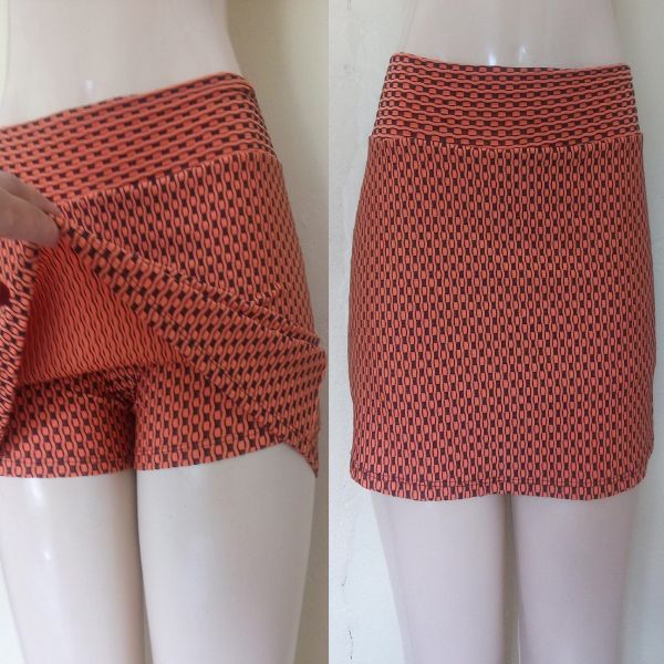 Short Saia Esportivo Texturizado