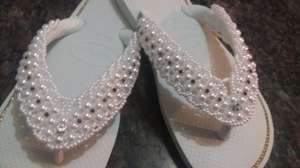 chinelo decorados