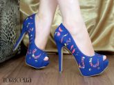 Sapato Peep Toe Torricella Ref. 35504