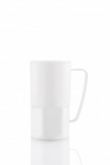 CANECA SEXTAVADA 400 ML FECHADA BRANCO