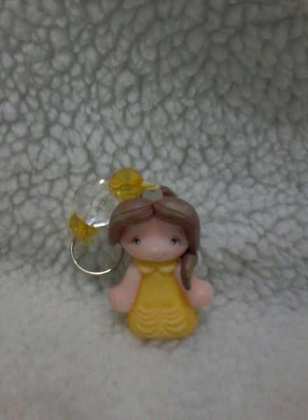 chaveiro princesa bela