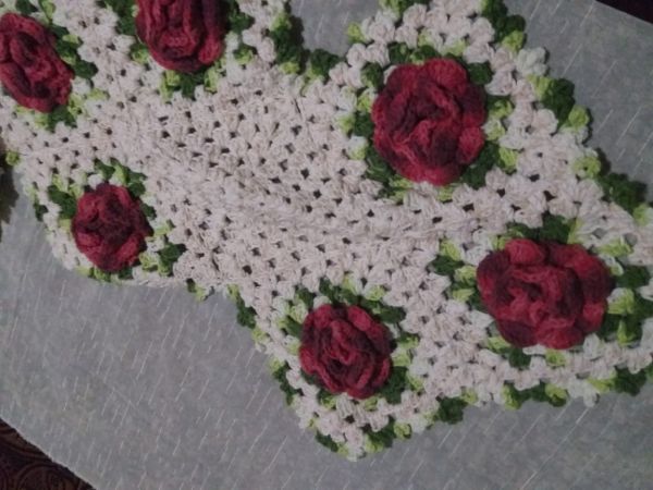 Passadeira de Crochê