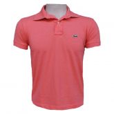 CAMISA MASCULINA POLO LACOSTE SALMÃO