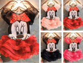 Conjunto 2pçs  Minnie Babado
