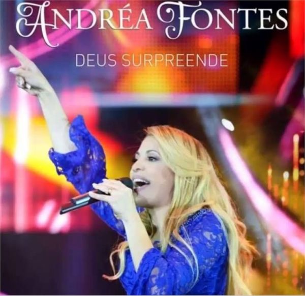 CD ANDRÉA FONTES - Deus Surpreende - Só Inéditas CD08