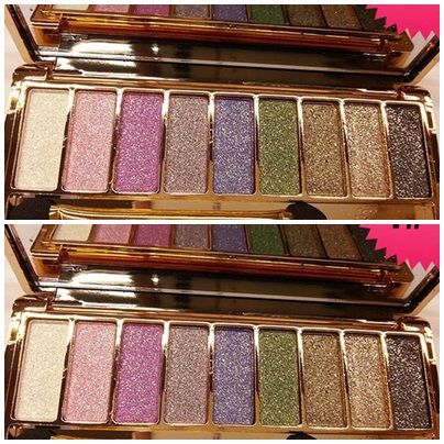 Kit de sombra naked brilho replica